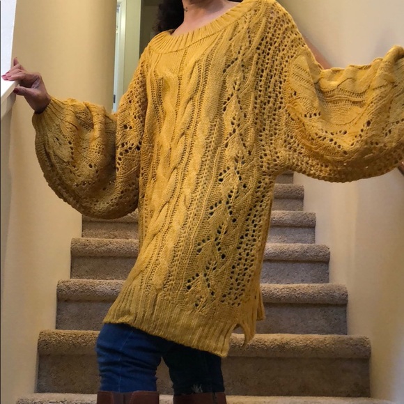 LAST ONE ‼️Oversized Knit Sweater ✨FINAL PRICE - Picture 5 of 5